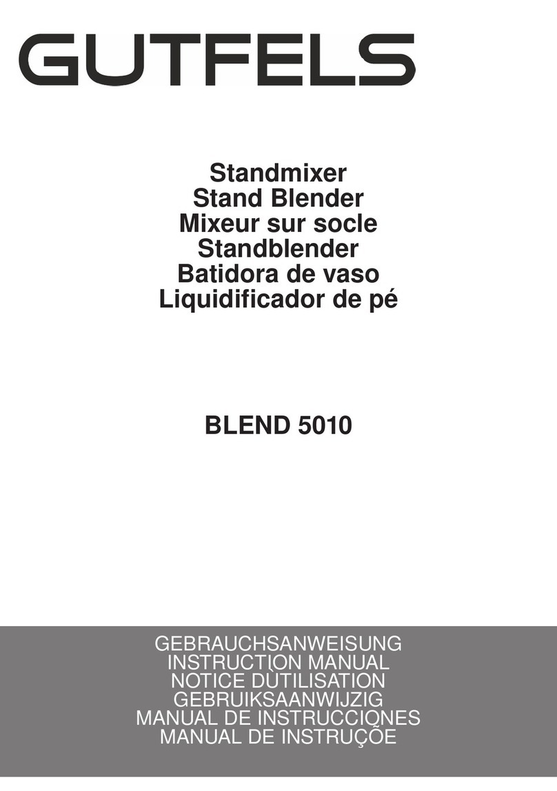 GUTFELS BLEND 5010 instruction manual