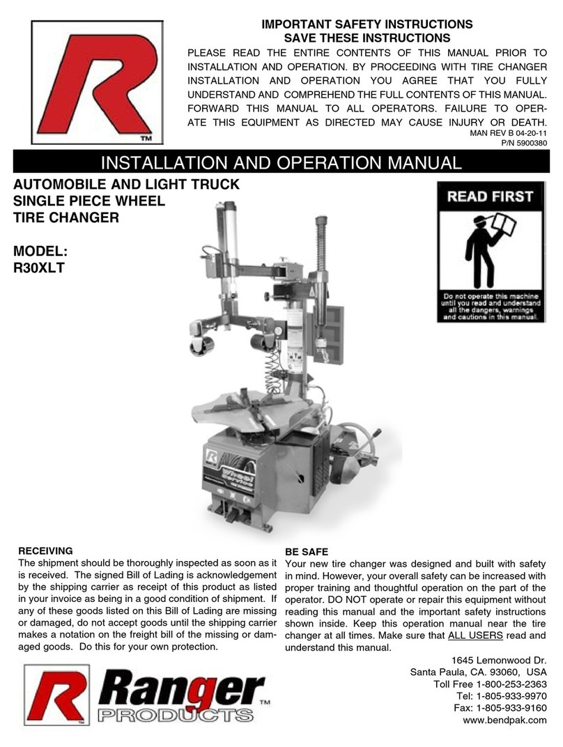 Ranger R30XLT User manual