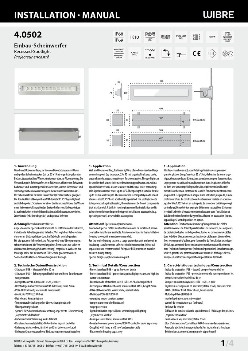 Wibre 4.0502 installation manual