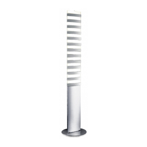QisDESIGN Piano LED Lamp User manual