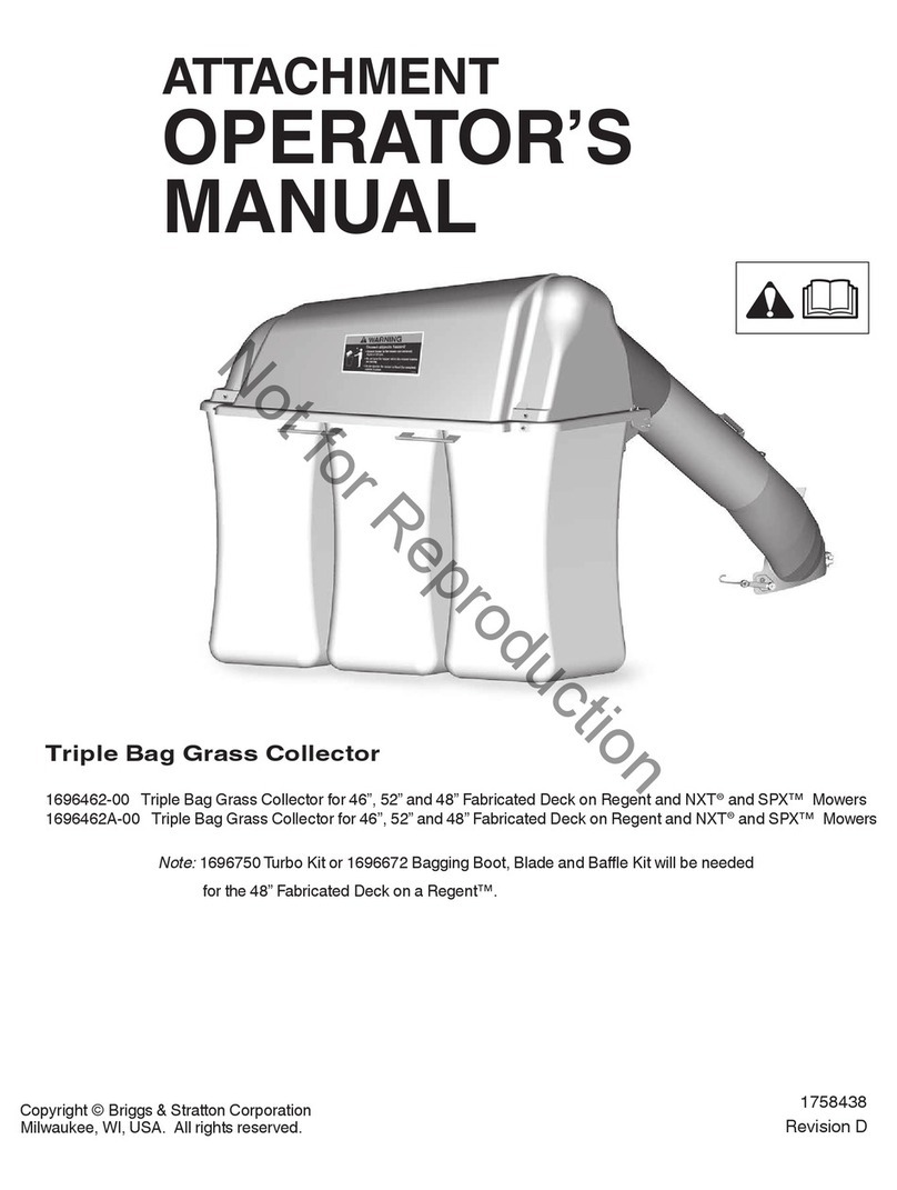 Briggs & Stratton 1696462-00 Operator's manual