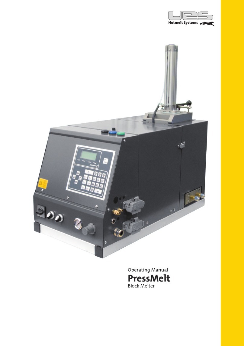 UES PressMelt operating manual