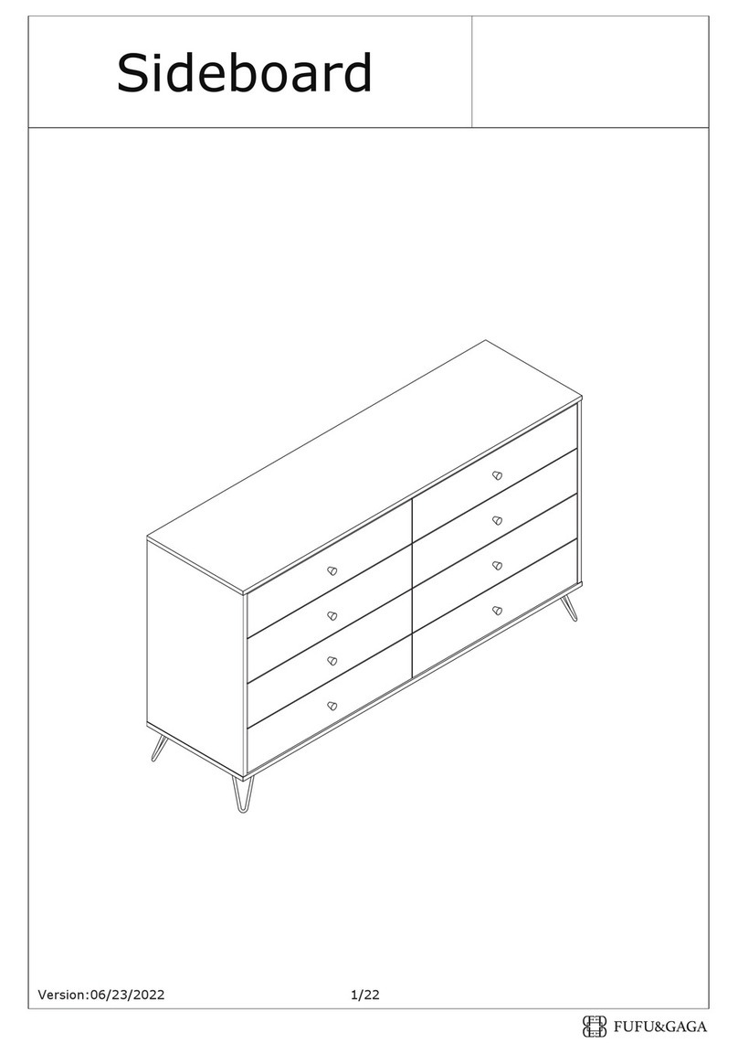 FUFU & GAGA Sideboard Assembly instructions FUFU & GAGA Sideboard Assembly instructions