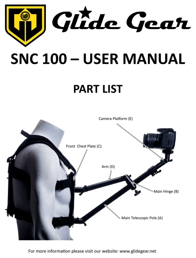 Glide Gear SNC 100 user manual