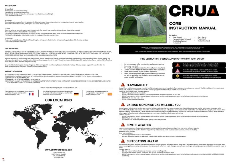 Crua Outdoors Core instruction manual