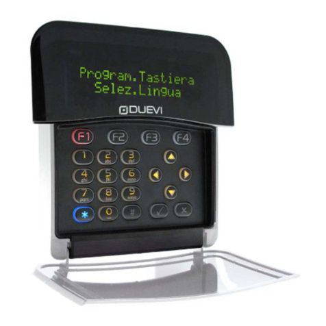 Duevi DVT-R-OLED Installation and use manual