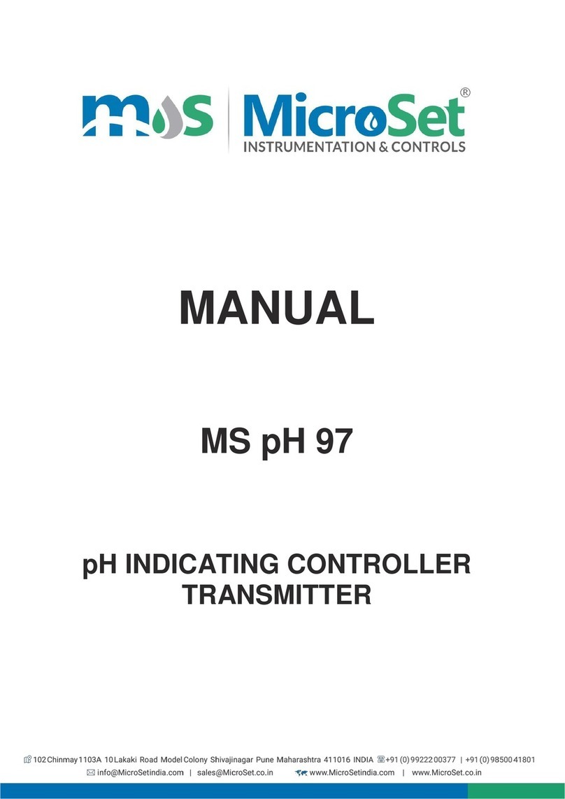 MOS MicroSet MS pH 97 manual