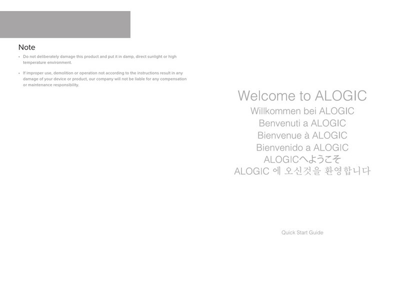 Alogic UCANCCR quick start guide