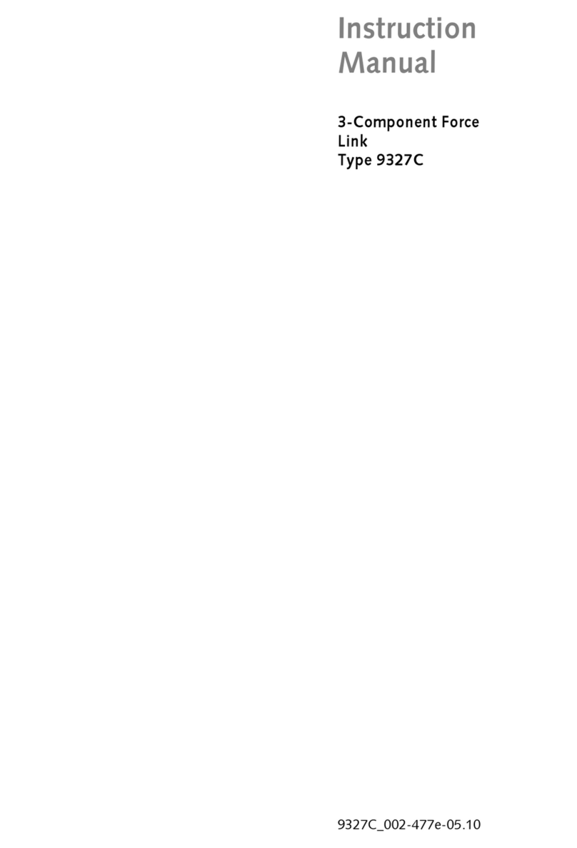 Kistler 9327C instruction manual