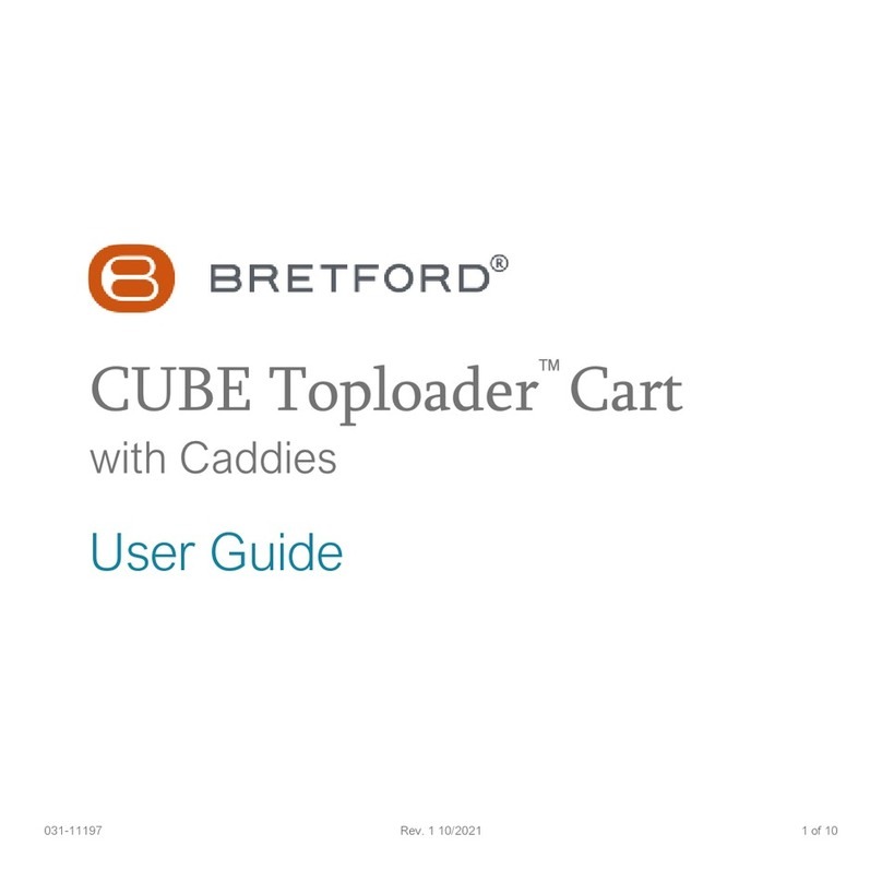 Bretford CUBE Toploader User manual