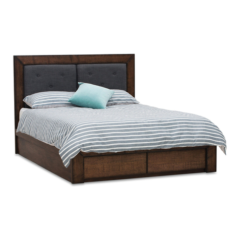 Amart Furniture BOULDER KING BED 53564 User manual