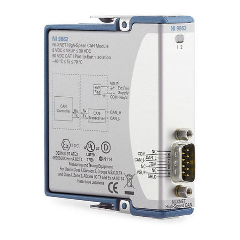 National Instruments NI-9862 User manual