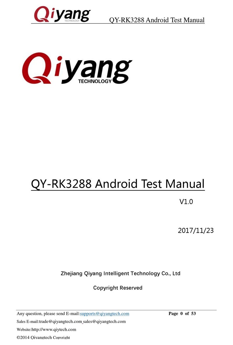 Qiyang QY-RK3288 manual