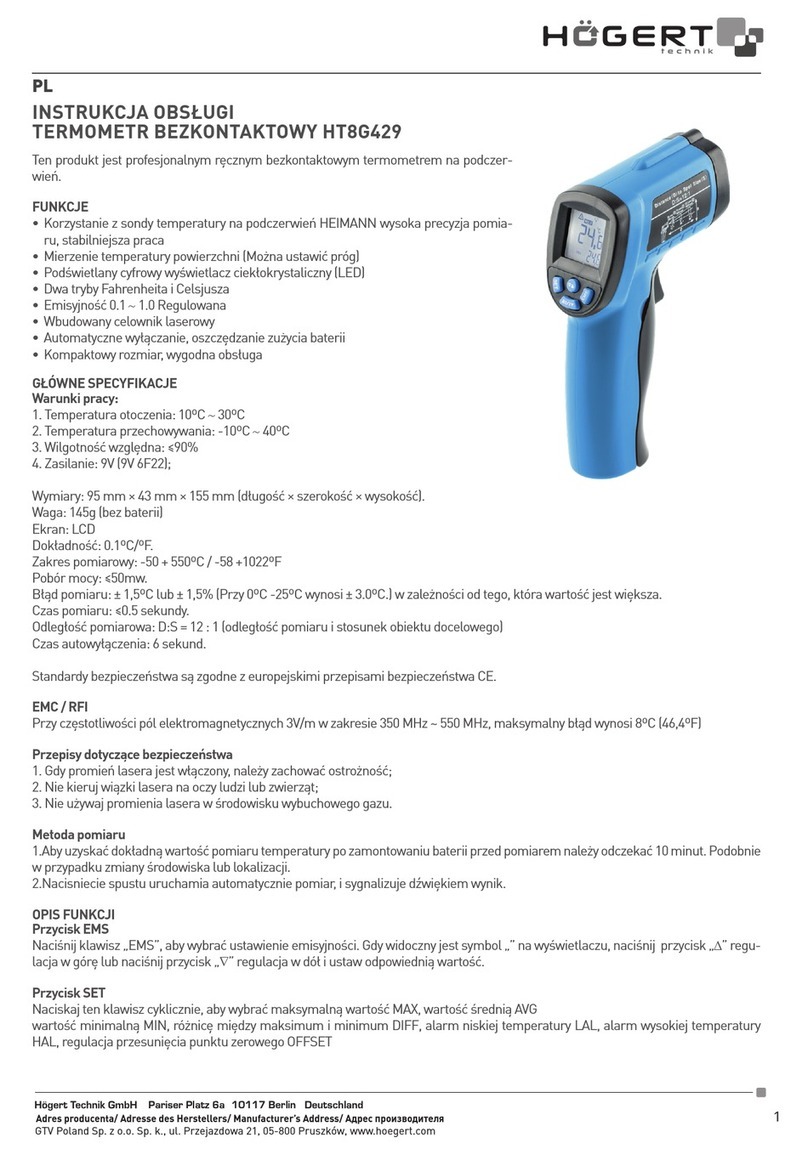 HOGERT HT8G429 user manual