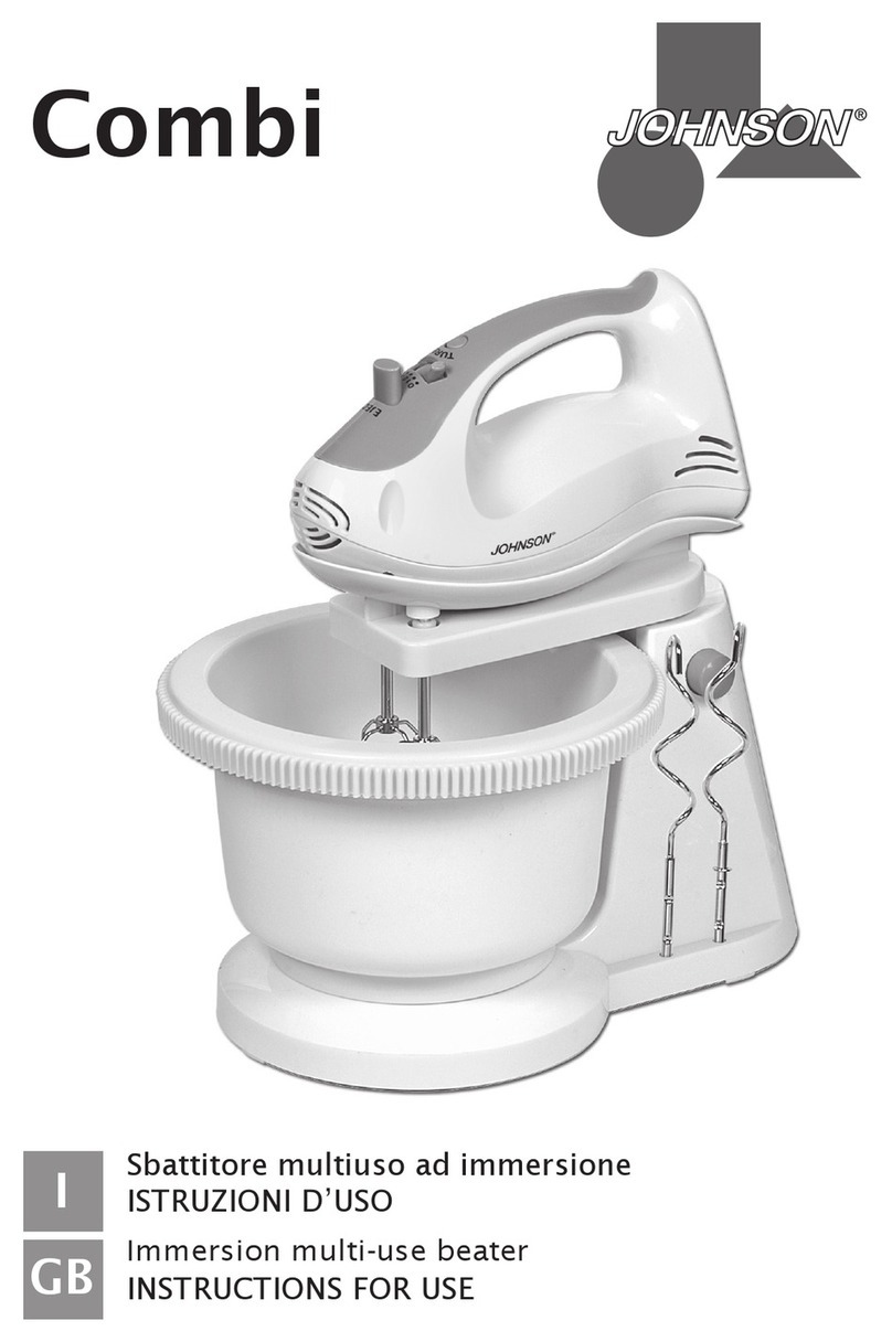 Johnson Combi User manual