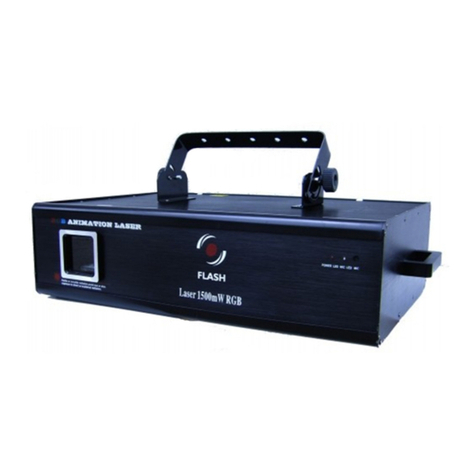 Flash LASER 2000mW RGB User manual