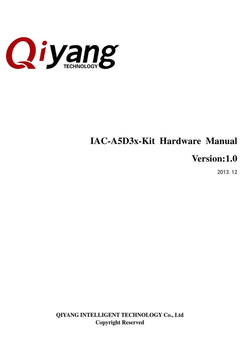 Qiyang IAC-A5D3x-Kit User manual