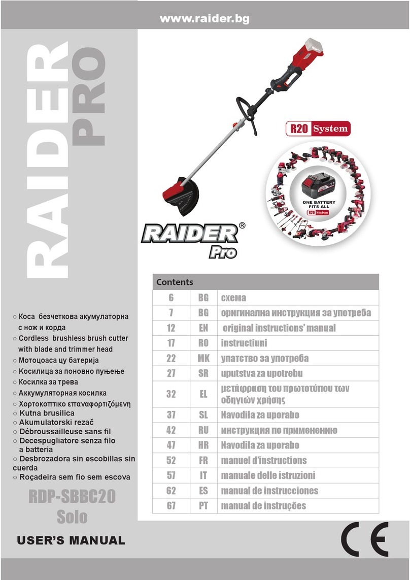 Raider PRO RDP-SBBC20 user manual