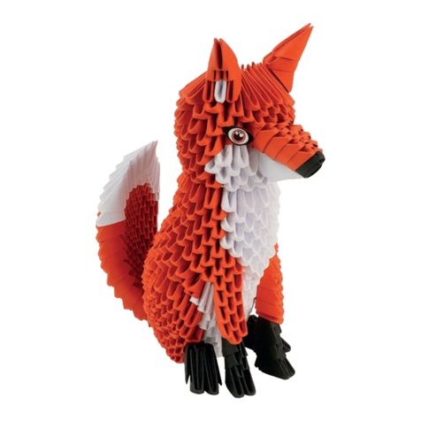 Alexander Origami 3D Fox 2575 manual