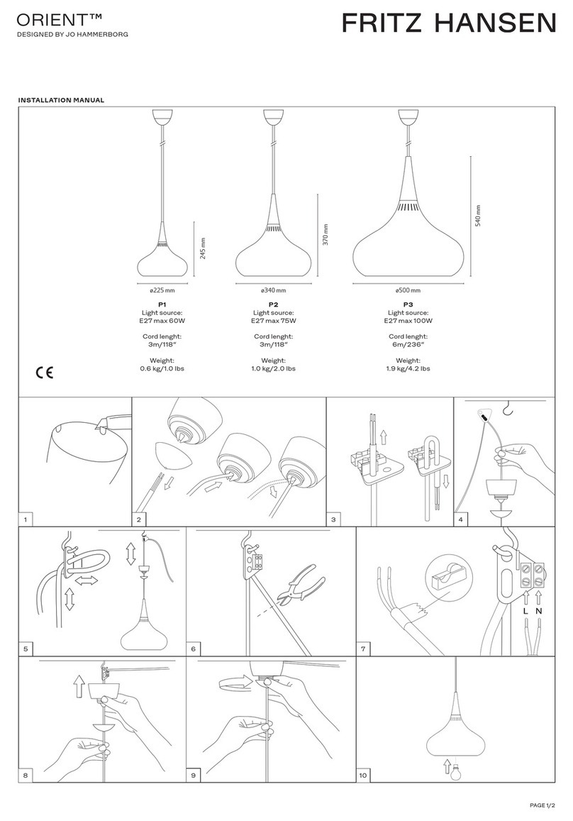 FRITZ HANSEN ORIENT User manual