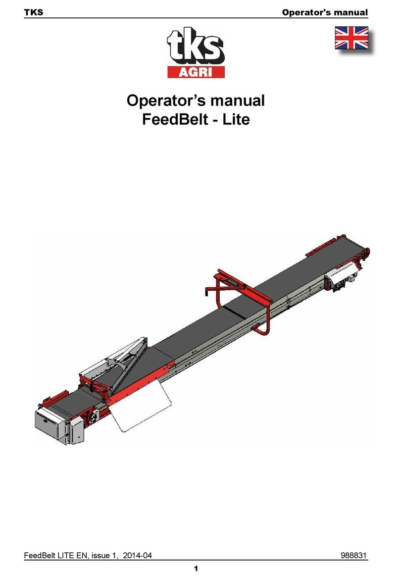 TKS FeedBelt - Lite Operator's manual TKS FeedBelt - Lite Operator's manual