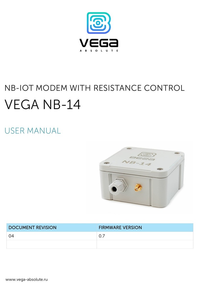 Vega Absolute NB-14 user manual Vega Absolute NB-14 user manual