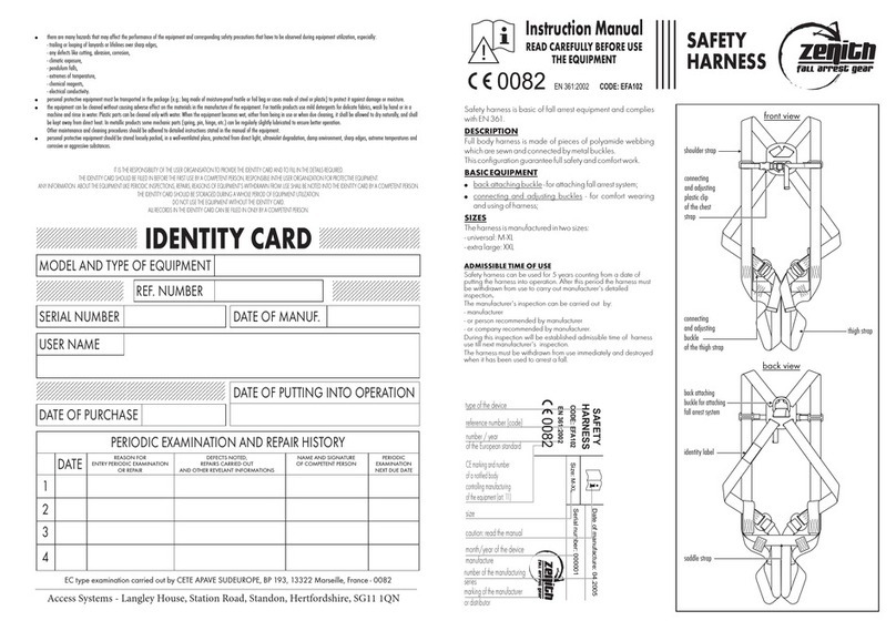 Zenith EFA102 instruction manual