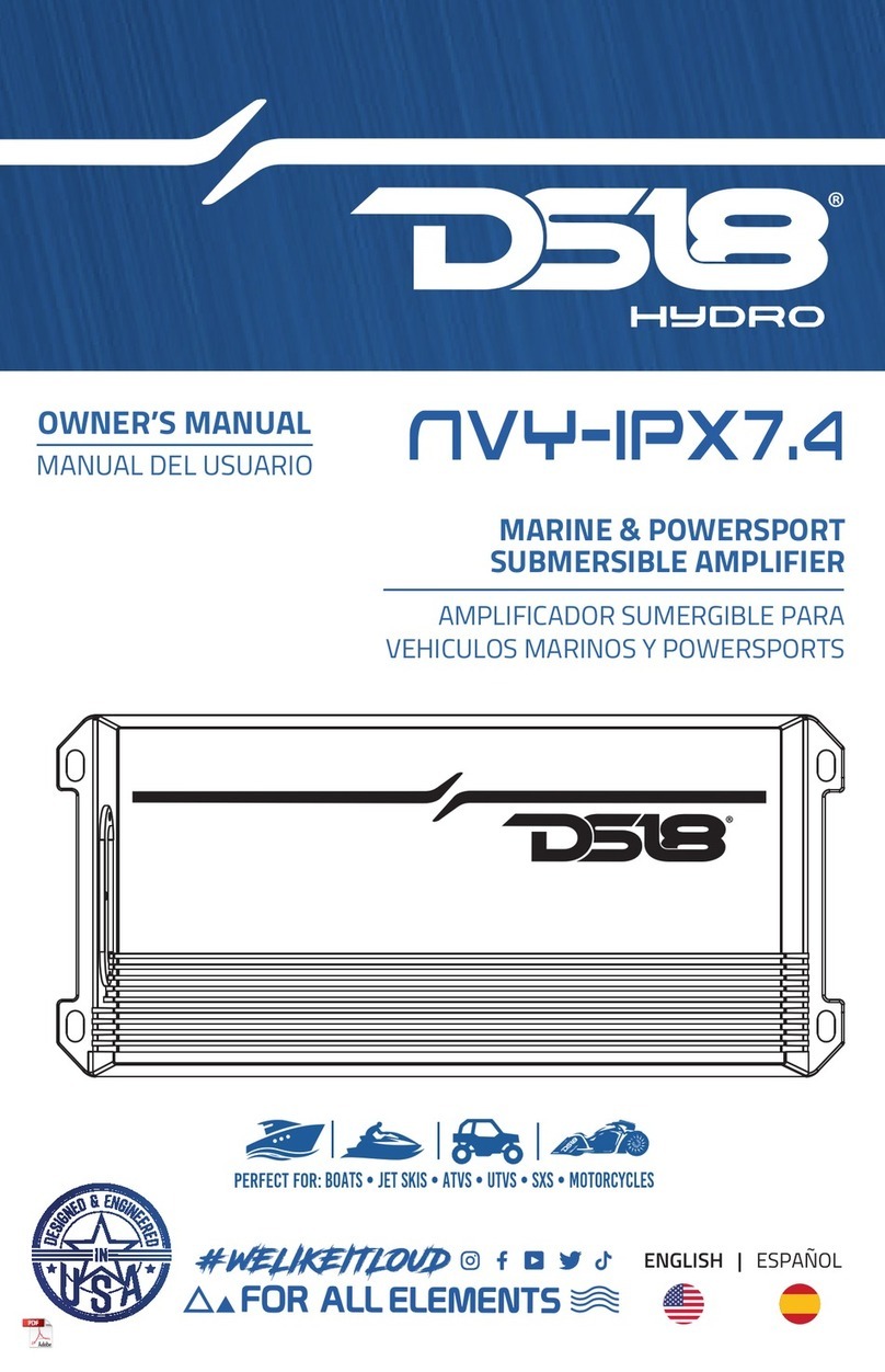 DS18 NVY-IPX7.4 User manual