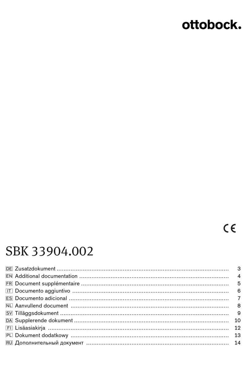 Otto Bock SBK 33904.002 User manual