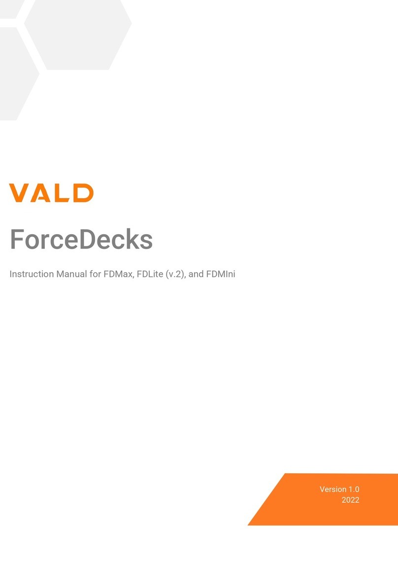 VALD FDMax instruction manual VALD FDMax instruction manual