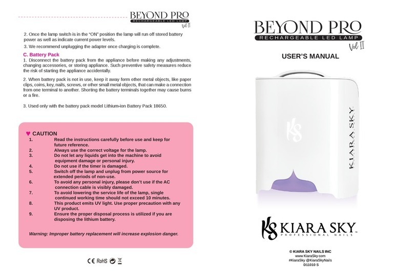 KiARA SKY BEYOND PRO user manual