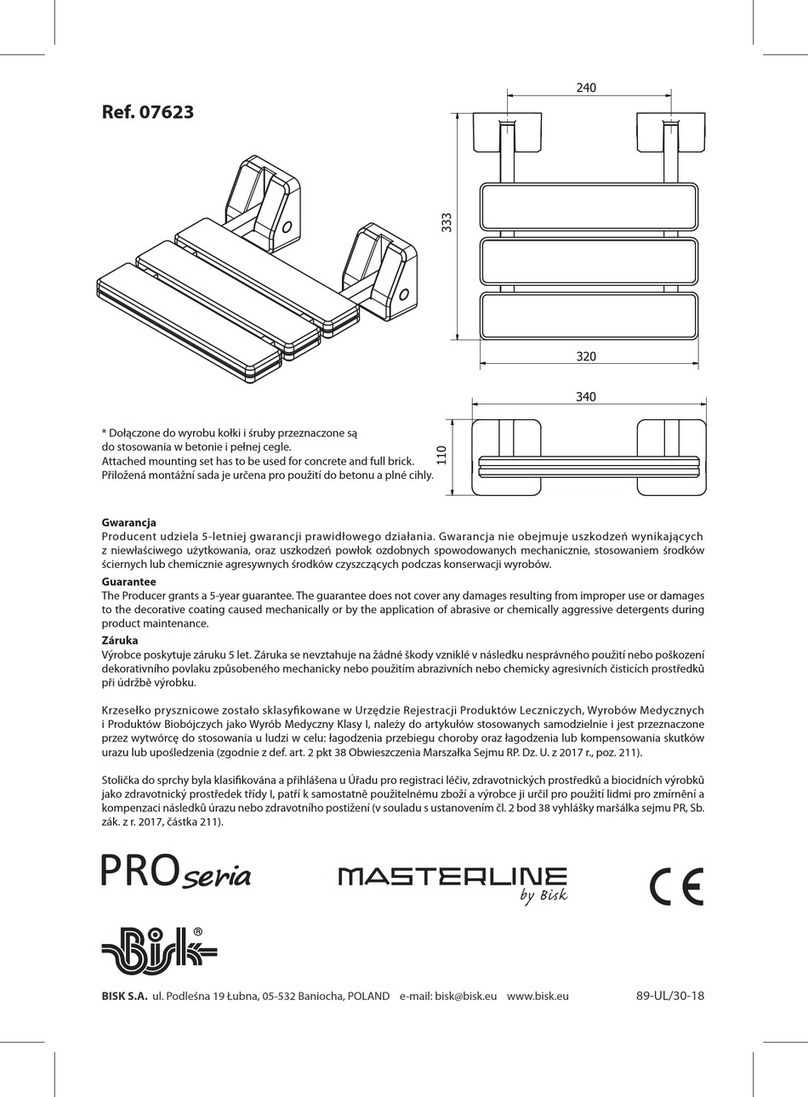 BISK Masterline PRO Series instructions
