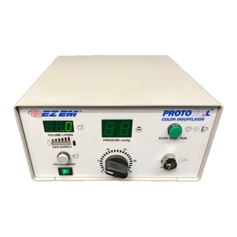 EZ EM PROTOCO2L 6400 Operator's manual