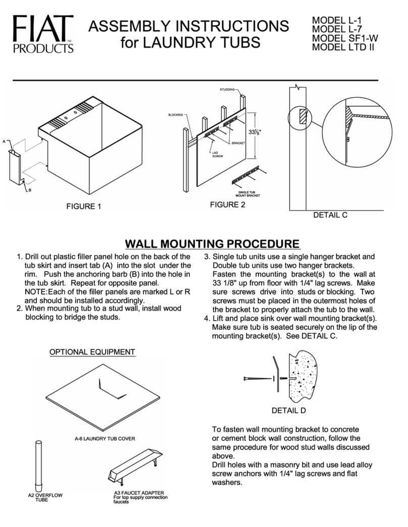 FIAT PRODUCTS L-1 Assembly instructions FIAT PRODUCTS L-1 Assembly instructions