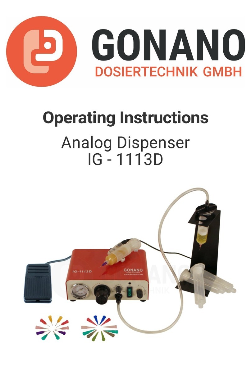 GONANO IG-1113D operating instructions