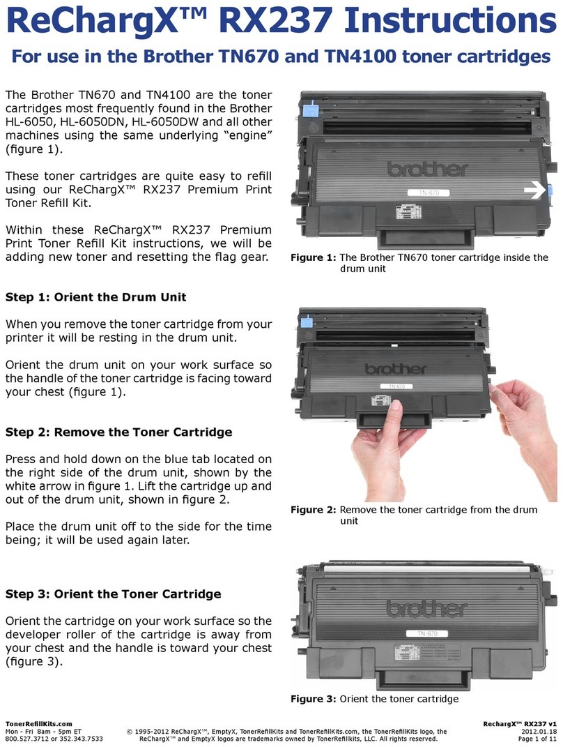 ReChargx RX237 instructions