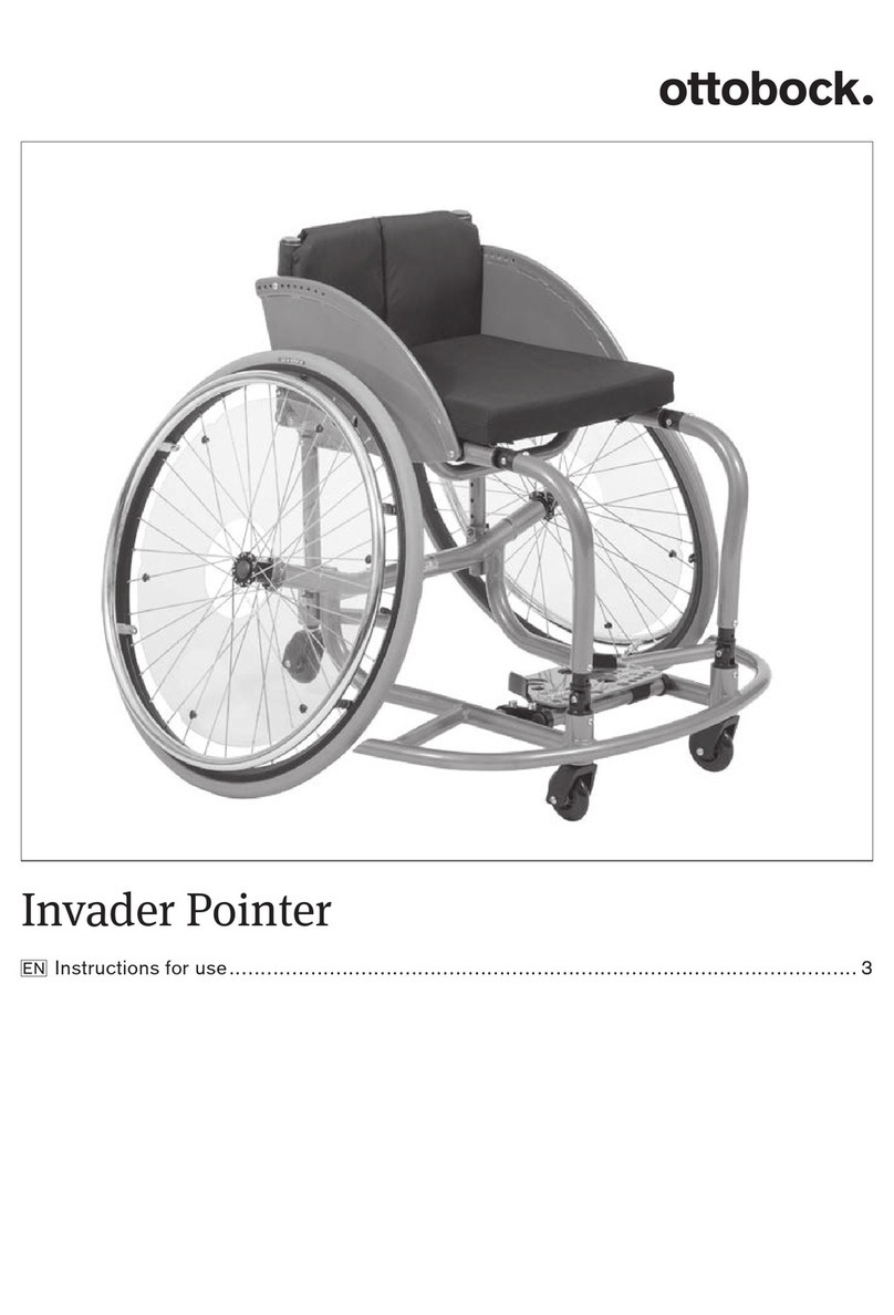 Otto Bock Invader Pointer User manual