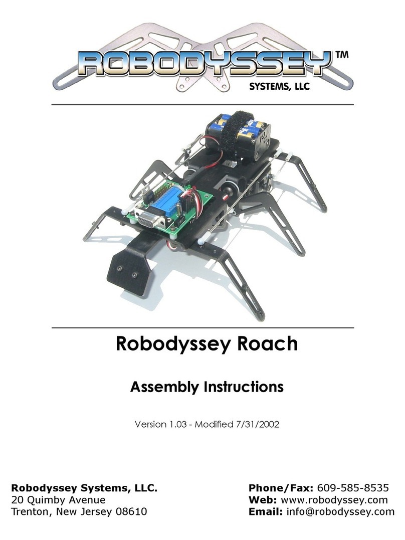 Robodyssey Roach Assembly instructions