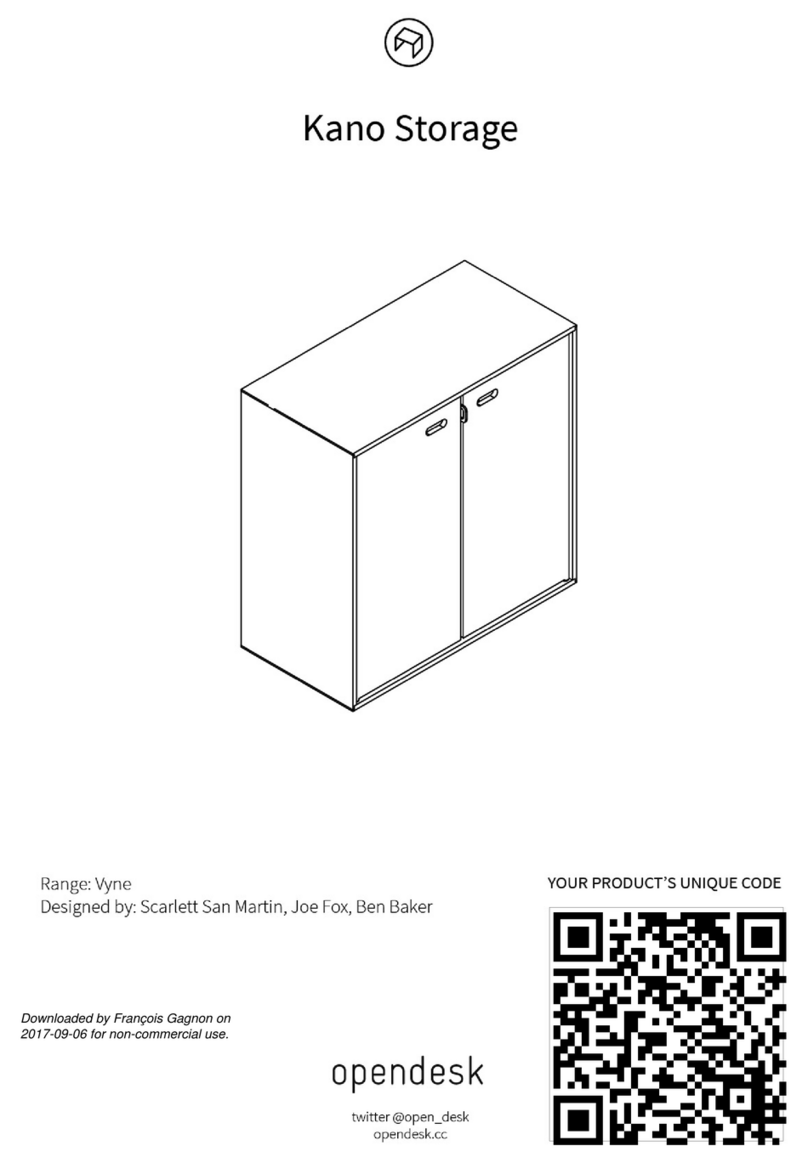 opendesk VYNE KANO Product assembly instructions opendesk VYNE KANO Product assembly instructions