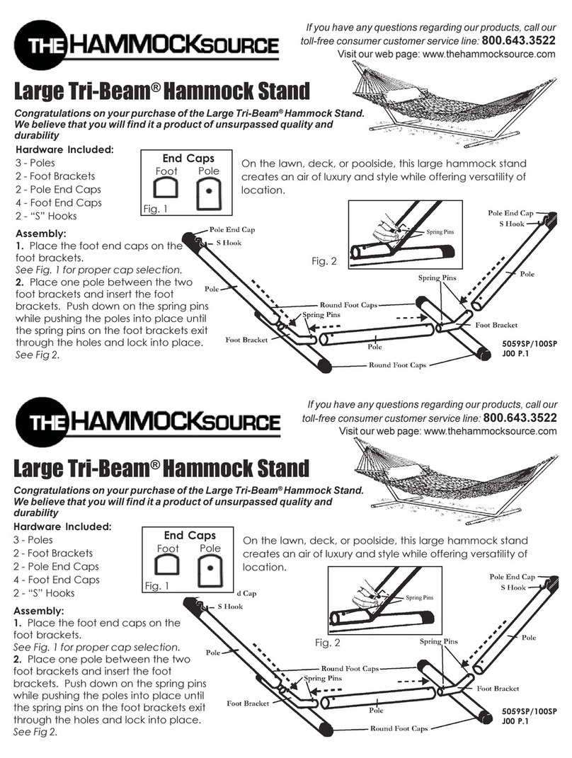HammockSource Large Tri-Beam quick guide HammockSource Large Tri-Beam quick guide