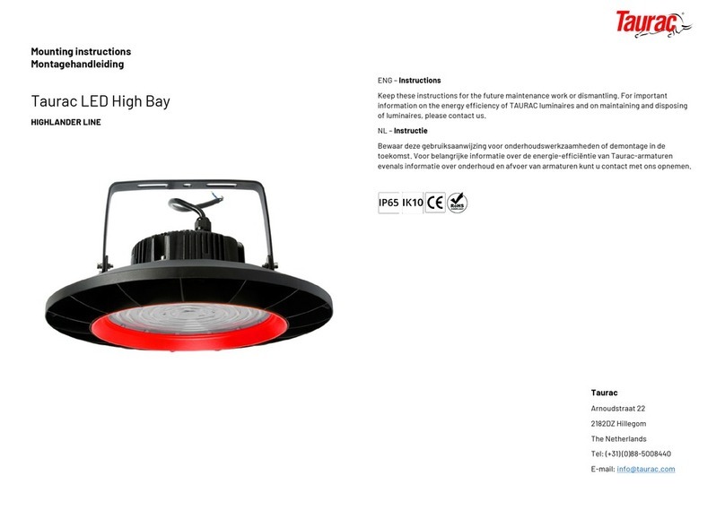 Taurac HIGHLANDER Mounting instructions