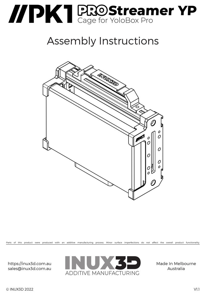 INUX3D PK1 PRO Assembly instructions