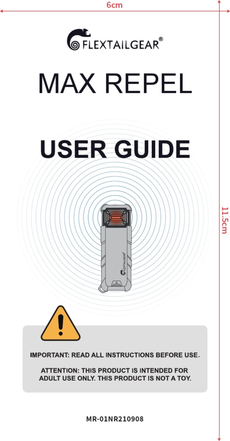 Flextailgear MAX REPEL user guide