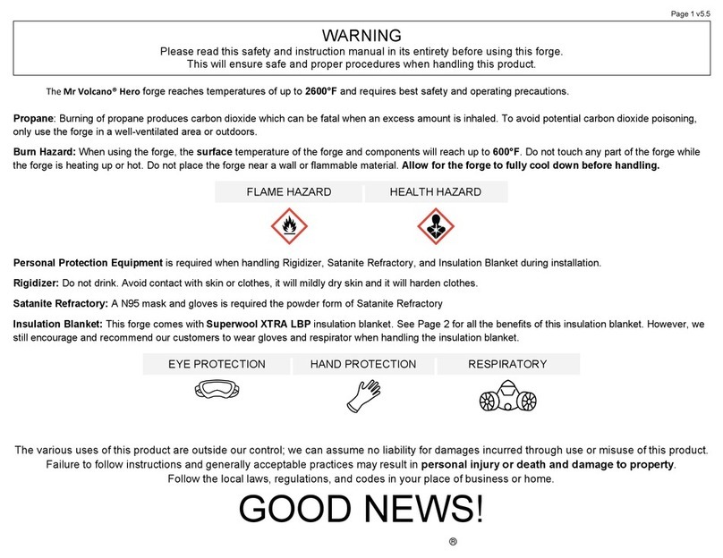 Mr Volcano Hero 2 Assembly instructions