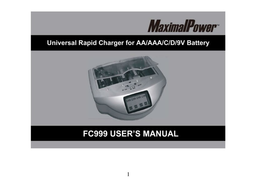 MaximalPower FC999 user manual