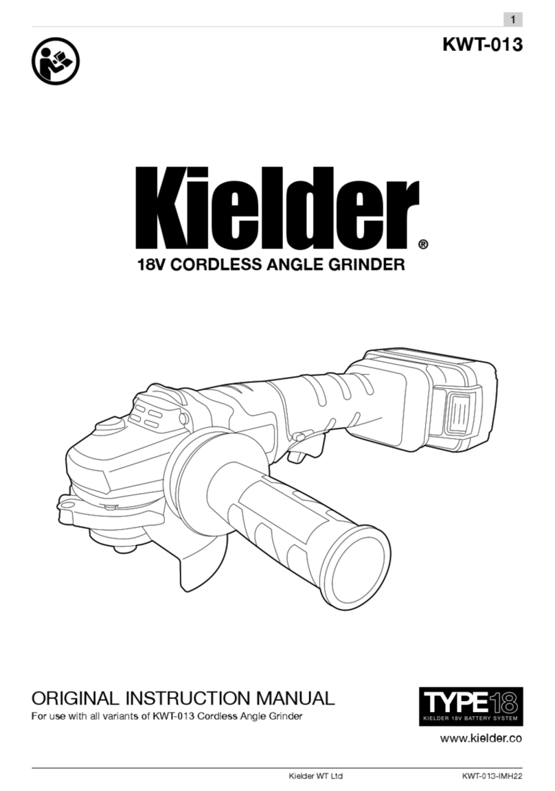 Kielder KWT-013 Original instruction manual