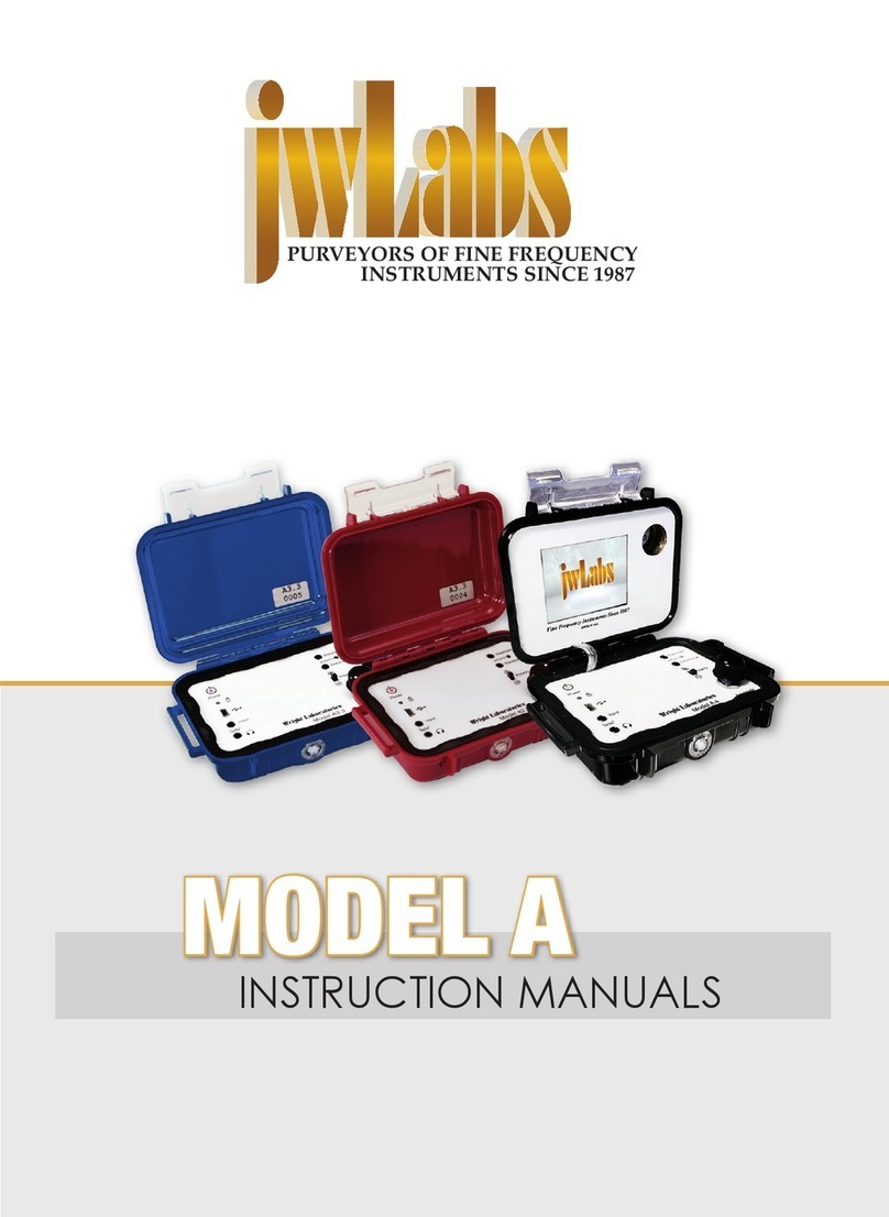 jwLabs A3 Instruction manuals