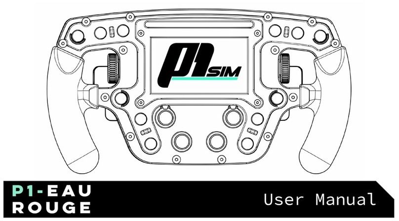 P1 Sim P1-EAU ROUGE user manual