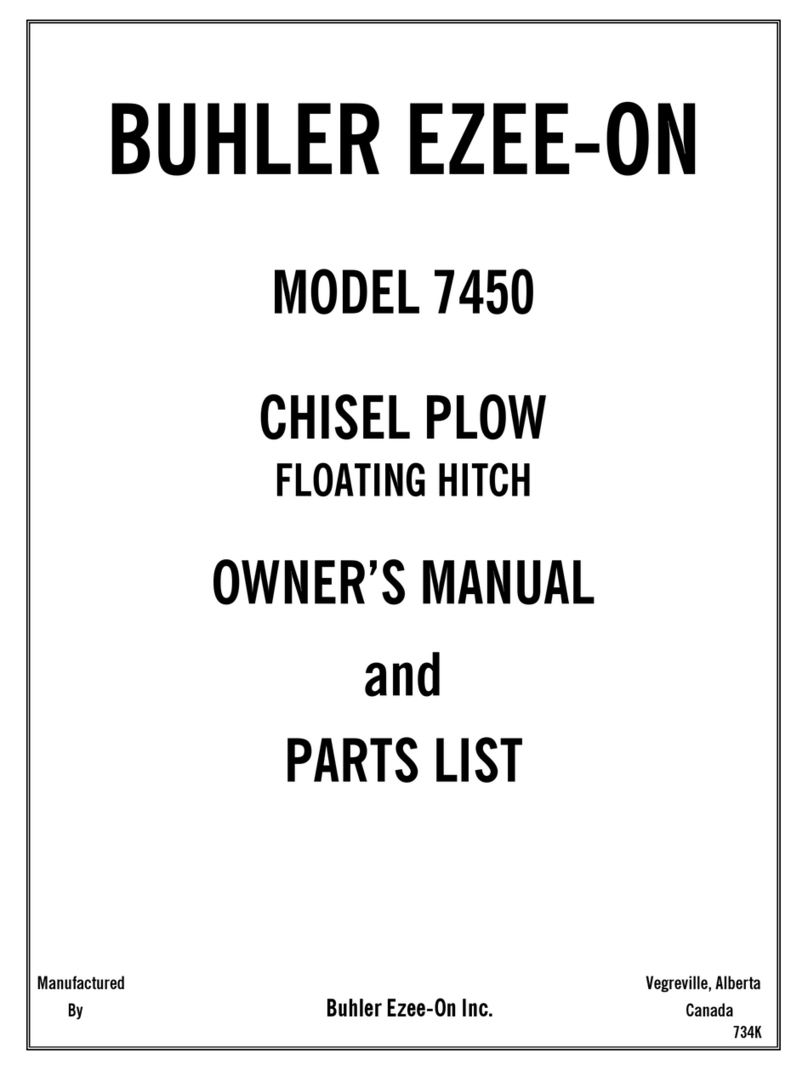 Buhler Ezee-On 7450 owner's manual