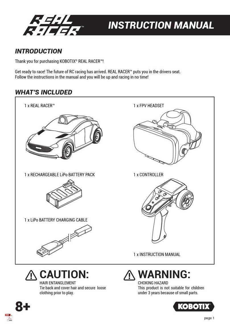 KOBOTIX REAL RACER instruction manual